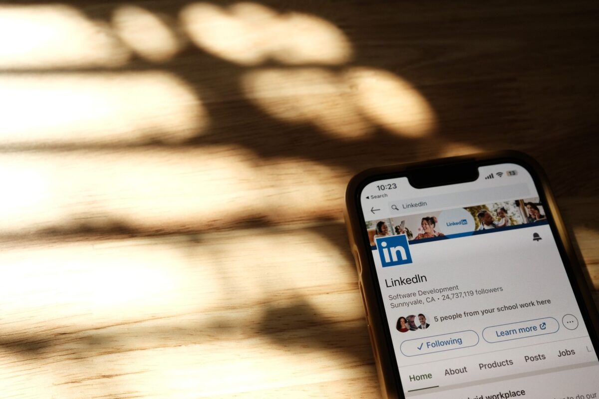 icônes linkedin profil